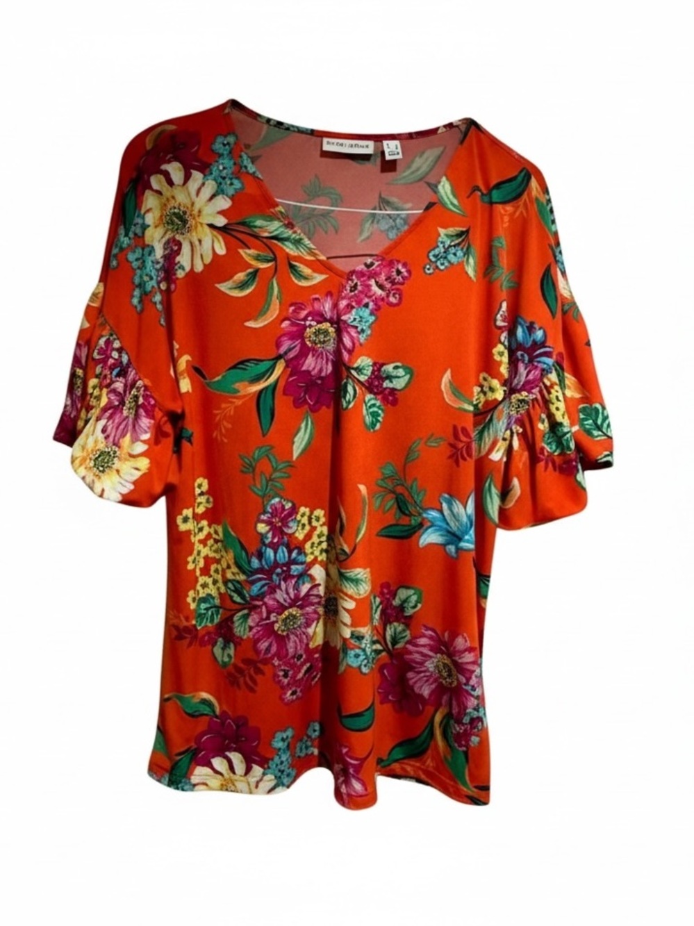 Susan Graver tropical top